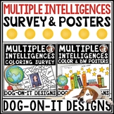 Multiple Intelligences Survey Activities | Posters | Bundle