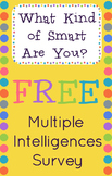 Multiple Intelligences Survey For Elementary Kids