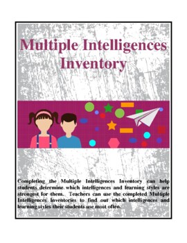 Preview of Multiple Intelligences and Learning Styles Inventory