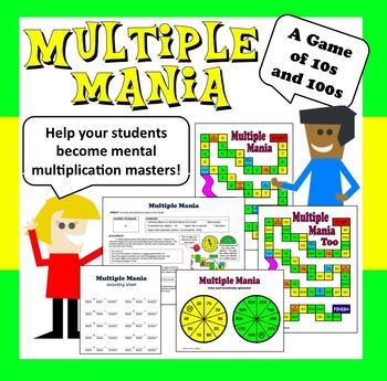 Multiplication Mania 6x :: Teacher Resources and Classroom Games