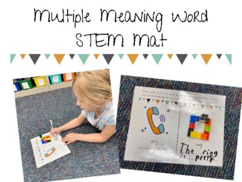 Preview of Multiple Meaning Word STEM Mats