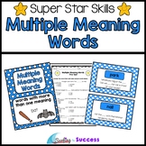 Multiple Meaning Words: Assessments, Games, and Worksheets