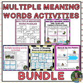 Multiple Meaning Words BUNDLE