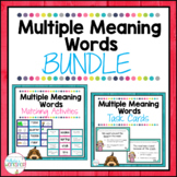 Multiple Meaning Words Activities Bundle