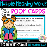 Multiple Meaning Words Boom Cards Homographs
