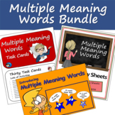 Multiple Meaning Words Bundle