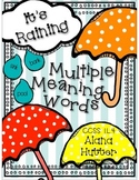 Multiple Meaning Words CCSS 1.L.4