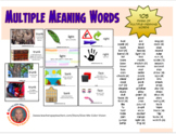 Multiple-Meaning Words Game Cards