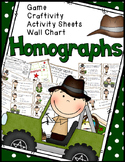 Multiple Meaning Words (Homographs) - Game, Craftivity, Wo