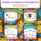 Multiple Meaning Words Learning Activities Worksheets Bund