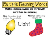 Multiple Meaning Words Part 2