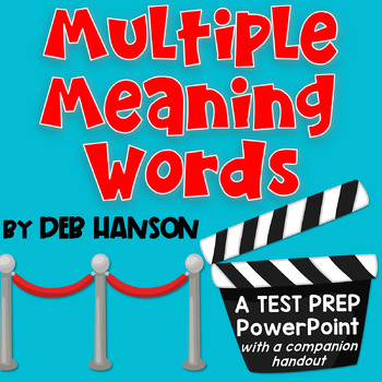 Preview of Multiple Meaning Words PowerPoint Lesson