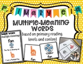 Multiple Meaning Words {Primary}