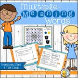 Multiple Meaning Words SMARTboard Game and Task Cards