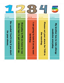 Preview of Multiple Meaning Words Station Activity