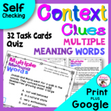 Context Clues - Google - Multiple Meaning Words