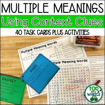 Preview of Multiple Meaning Words Using Context Clues