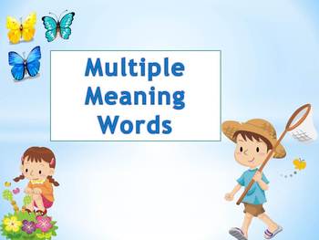 Multiple Meaning Words for CPS Clickers