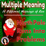 Christmas Activity Reading Passage with Multiple Meaning of Run