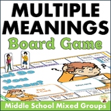 Multiple Meaning Words Speech Therapy Game