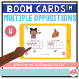 Multiple Oppositions Boom Cards™--Phoneme Collapse to /h/