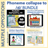 Multiple Oppositions phoneme collapse /d/ BUNDLE