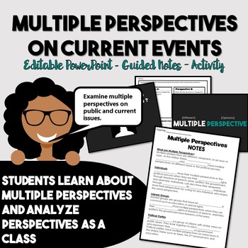 Preview of Multiple Perspectives on Public or Current Issues Guided Notes and Activity