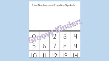 Preview of Multiple Use Numbers and equation cards #0-120!