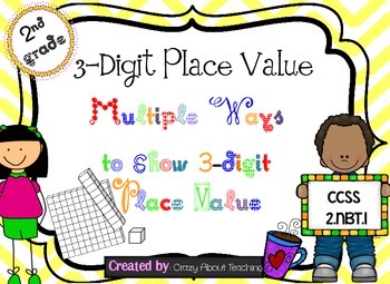 Preview of Multiple Ways to Show an Amount with 3-Digit Numbers
