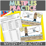Multiples Mystery Activity