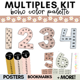 Multiples Posters | Multiples Bookmarks | Multiplication N