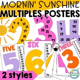 Multiples Posters in a Sunshine Theme with Mini Sized for 