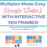 Multiples of 1-10 *Google Slides* Games and Patterns *Inte