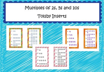 Preview of Multiples of 2, 5 and 10 Tolsby Frame Inserts