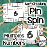 Multiples of Numbers (2-12) - Self-Checking Math Centers