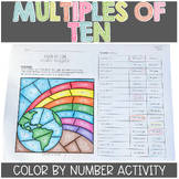 Multiples of Ten Color by Number (Color By Code)