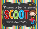Multiples of Ten SCOOT! Task Cards: Addition & Subtraction