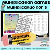 Spanish Multiplication Games - Multiplication Fact Fluency