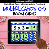 Multiplication 0-5 BOOM Cards - Distance Learning