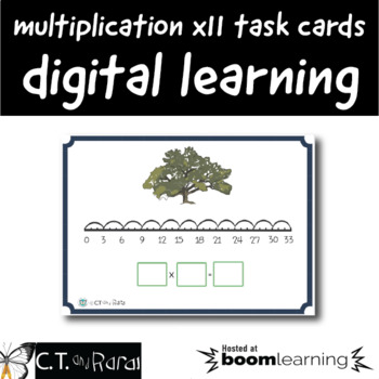 Preview of Multiplication 11x Table | Boom Cards™ | Digital Task Cards