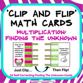 Mixed Multiplication Facts Missing Factor Beginning Basic 
