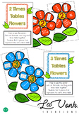 Multiplication 2 and 3 Times Tables Flower Center and Worksheets