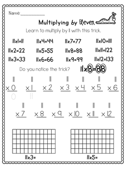 Beginning Multiplication by The Classy Sisters | TpT