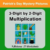 Multiplication: 3-Digit by 2-Digit - Math Mystery Pictures