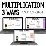 Multiplication 3 Ways Slides