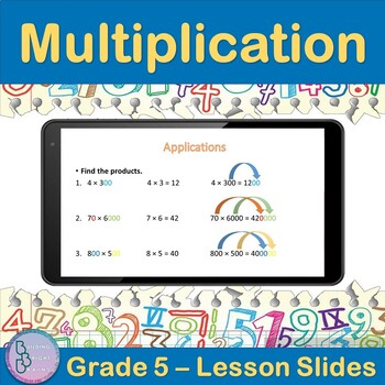 Preview of Multiplication | 5th Grade PowerPoint Lesson Slides