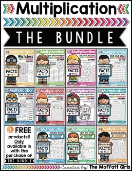 Preview of Multiplication: The Bundle