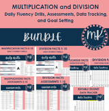 Multiplication/Division Daily Drills, Assessments, Data Tr