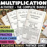 Multiplication Practice Brochures Trifolds, Games & Tests | Math Fact Fluency