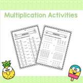 Multiplication Activities │French